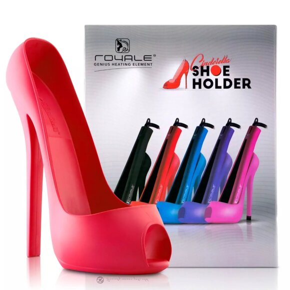 Cinderella Shoe Hair Tools Holder - Pink and Red - Picture 2 of 8